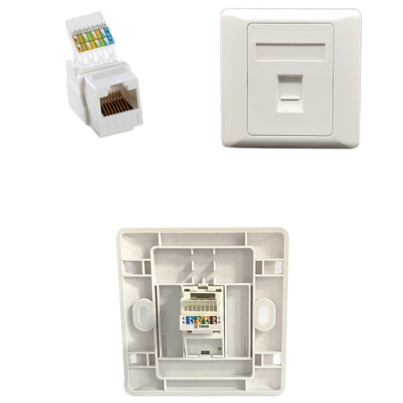 百刻 M-8601 RJ45信息模块（含网络信息面板）