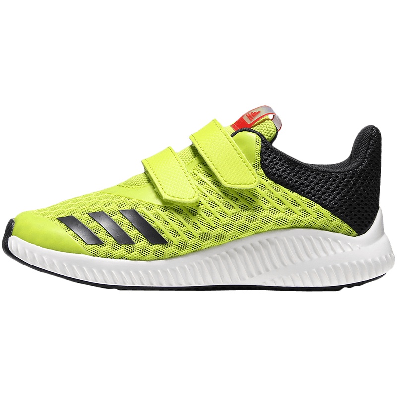 adidas阿迪达斯男童运动鞋透气休闲运动鞋CP9521 CP9521亮黄银光+碳黑 29/适合脚长175mm