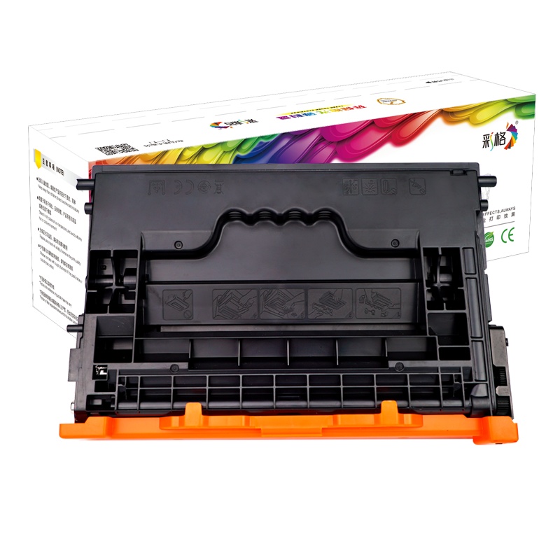 彩格CF237X硒鼓(鼓粉一体)黑色单支装(适用惠普M607 M608 M609 MFP M6313)打印数:25000