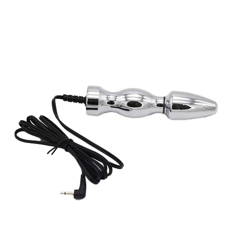 乐乐窝充电遥控脉冲后庭肛塞茎环马眼尿道插棒乳夹电极贴片硅胶按摩手套男女用自嗨玩SM情趣成人用品 配件:1387款肛塞