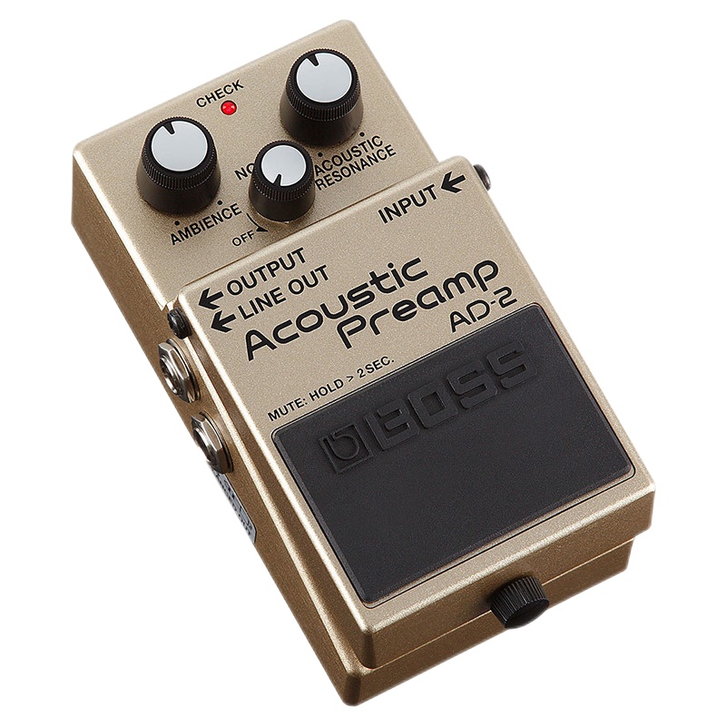罗兰boss AD-2原声民谣木吉他 电箱琴 模拟综合效果器 乐器处理器