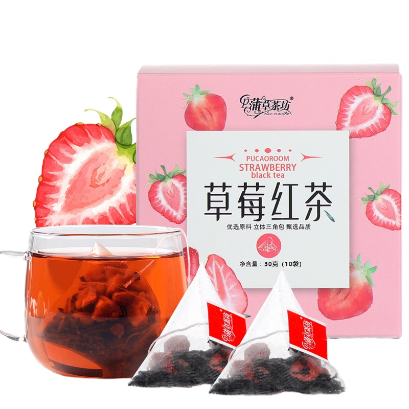 草莓红茶20包*3g(60g)