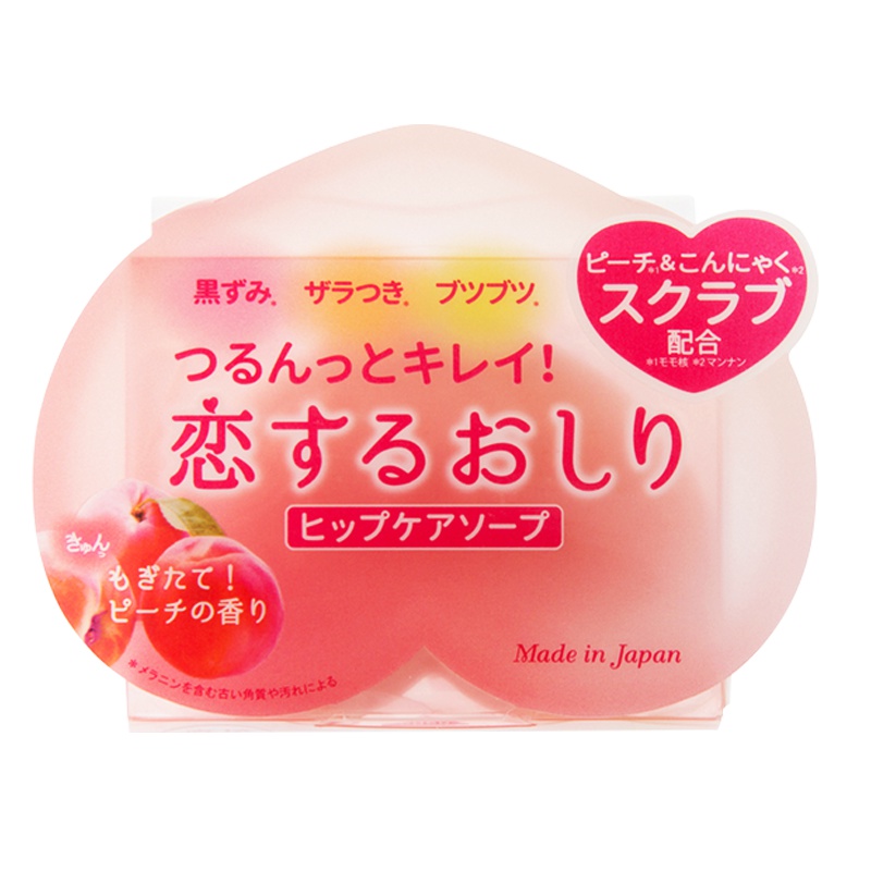 PELICAN 沛丽康 去黑色素 蜜桃美臀皂 香皂 80g PP皂