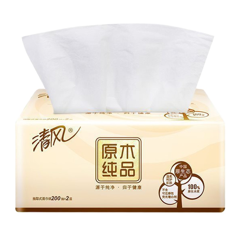 清风原木软包 48包/箱