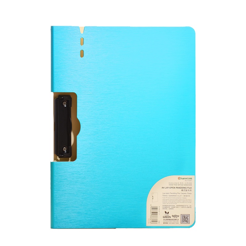 创易(chanyi)A4文件夹板夹 3个 横竖式资料夹档案夹折页写字垫板文件合同收纳夹学生试卷夹 办公用品