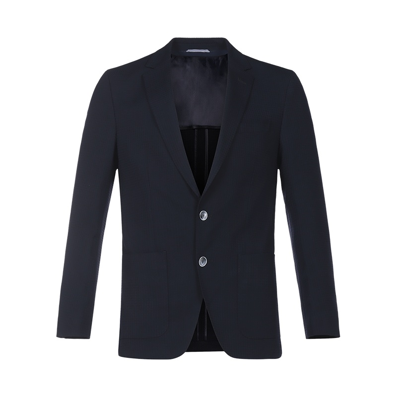 HUGO BOSS 雨果博斯 男士 涤纶/羊毛西服上衣外套50450331