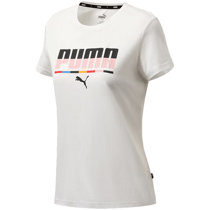 PUMA彪马女装运动服休闲圆领短袖T恤845603