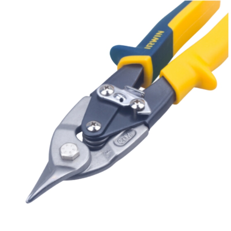 SH不锈钢铁皮剪刀 航空剪 金属剪 105 圆剪 短刃直剪