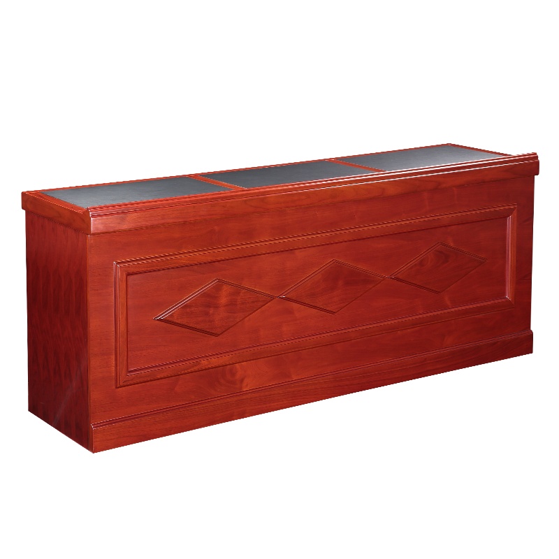 [红心家居]演讲台三人位办公桌培训台发言台会议台讲课台