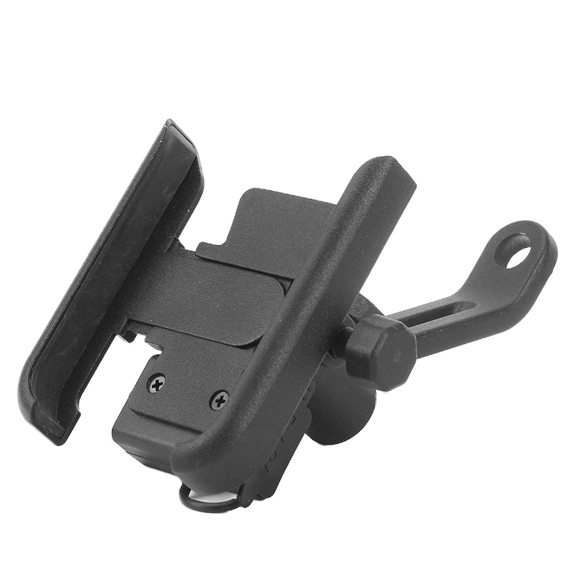 电动车摩托车通用充电铝合金手机外卖导航支架自行车牢固防摔防震