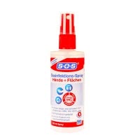 德国原装进口SOS免洗洗手液 100ml 1瓶装 消毒喷雾 深层清洁内衣家用婴儿皮肤消毒剂