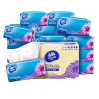 维达(Vinda) 抽纸 纸巾(真S码) 整箱销售 湿水不易破 母婴可用 抽取式面巾纸 GD