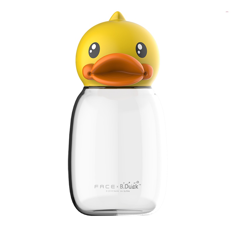 B.DUCK&face儿童水杯 BD- P1 350ml Tritan材质 夏季便携随手杯 幼儿园宝宝防摔水壶塑料杯