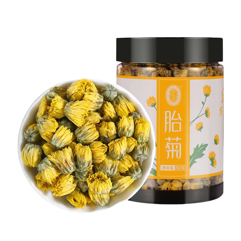 SCP 花草茶菊花茶 SCP-12556 胎菊干花菊花蕾茶叶60g瓶装 (瓶)