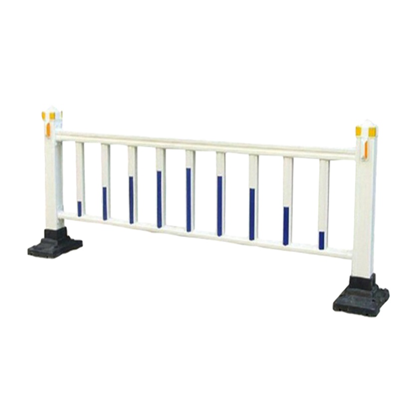 规格[100*308cm 材质锌合金 表面喷塑镀锌 10个装]交通道路隔离护栏市政护栏围挡人行道城市道路隔离市政护栏