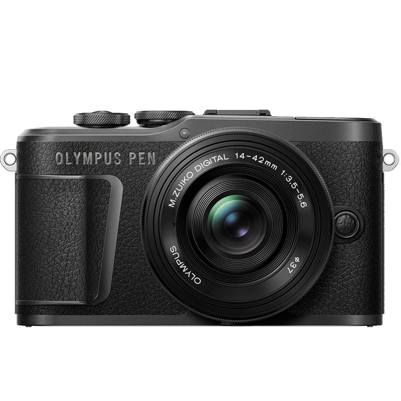 奥林巴斯(OLYMPUS) E-PL10 14-42mm EZ 微单相机套机 4K视频 美颜自拍 黑色