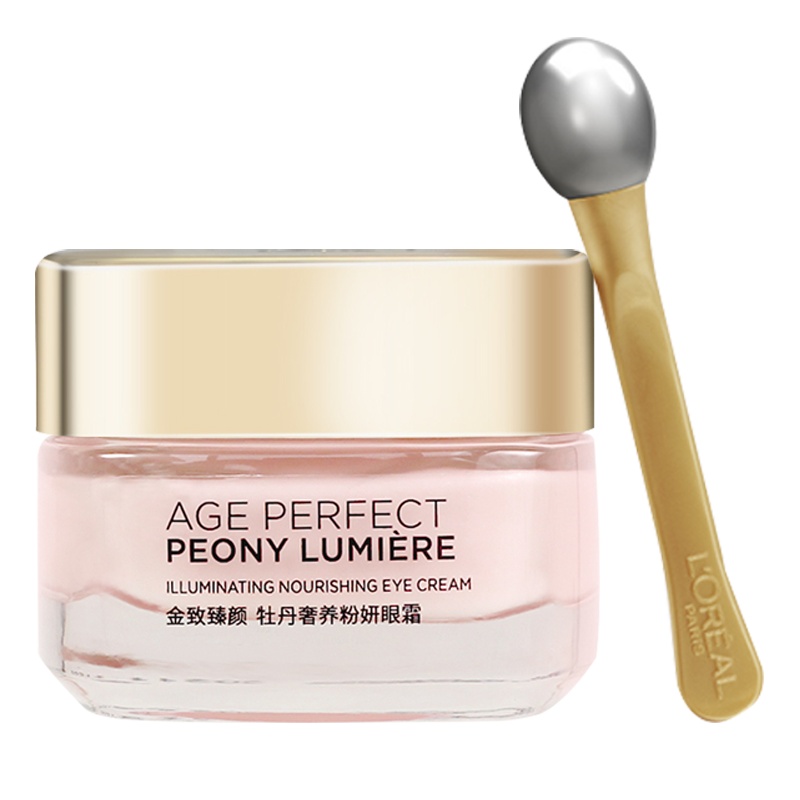 欧莱雅金致臻颜牡丹奢养眼霜女