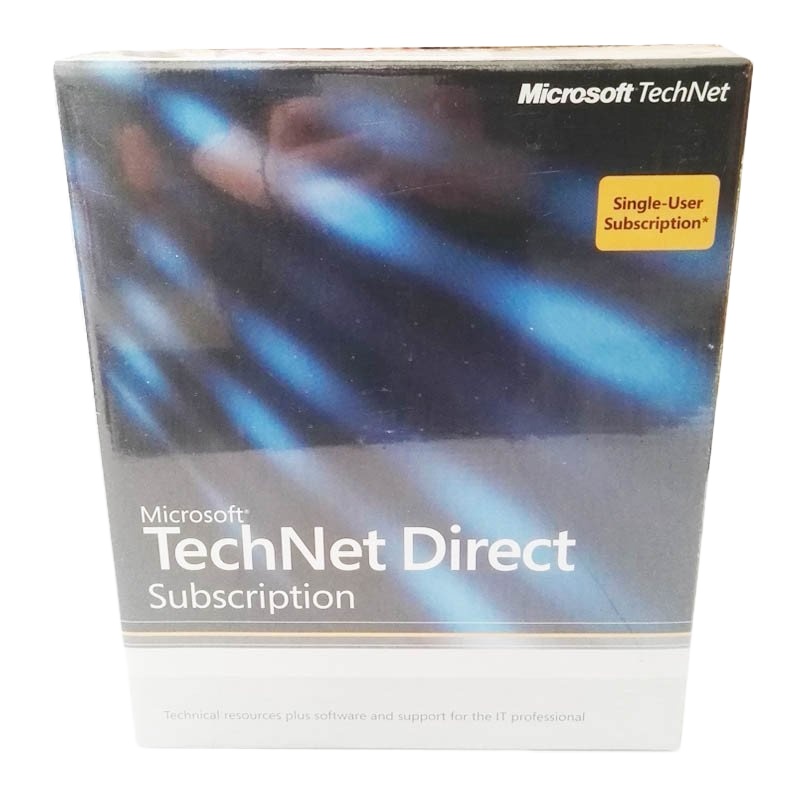 TechNet Direct subscription英文版