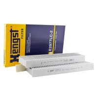 汉格斯特(hengst)活性炭空调滤E2977LC-2适配标致3008/C4L/DS3/DS4/DS5/AX7