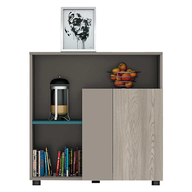 办公室办公家具茶水柜矮柜办公柜子木质办公文件柜 办公柜