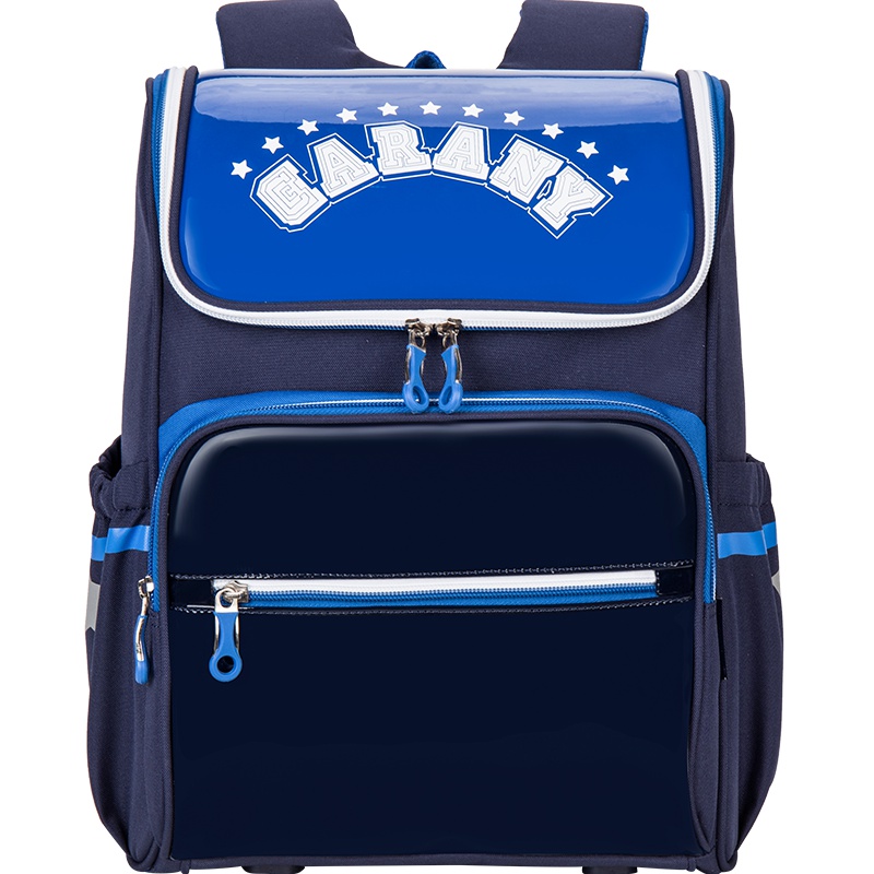 卡拉羊Carany小学生书包女儿童书包男生减负护脊时尚双肩背包日韩潮涤纶外料CX2742