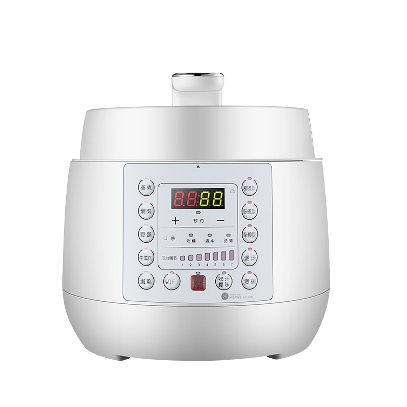 亚摩斯(AMOS)HUAWEI HiLiK电压力锅智能微电脑触摸APP智能互联5L大容量智能预约AS-YDG503Z