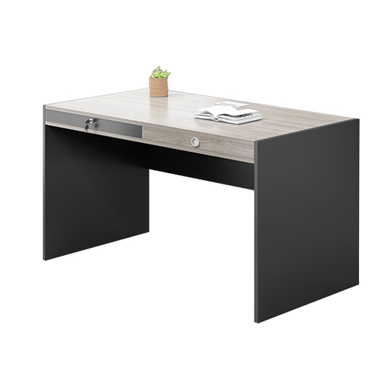 三圣 办公家具职员桌现代简约办公桌组合员工工位桌单人位电脑桌写字台