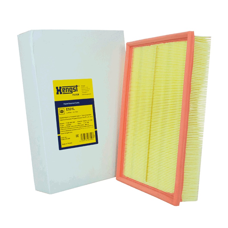 汉格斯特(hengst)空气滤清器E531L适用于路虎 发现者3 发现者4 揽胜3运动版