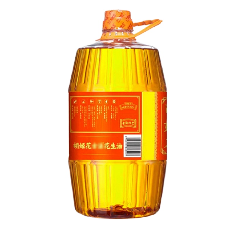 HJH 001 胡姬花古法小榨花生油5000ml瓶压榨一级花生油