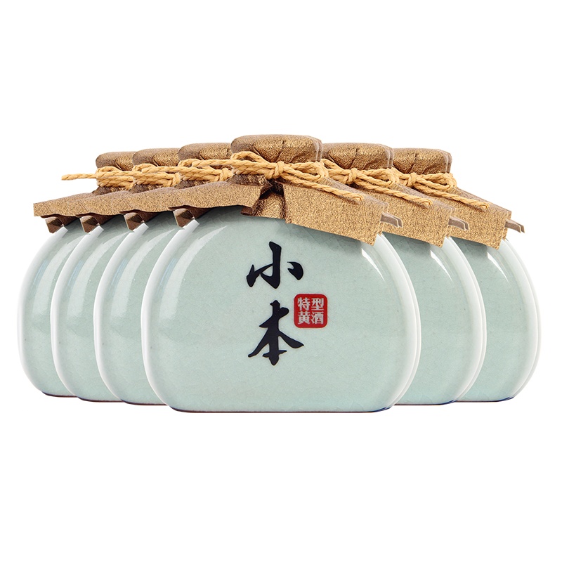 塔牌 绍兴黄酒 小本 228ml*6瓶 箱装 特型酒 半干型 送礼 花雕酒 颜值款