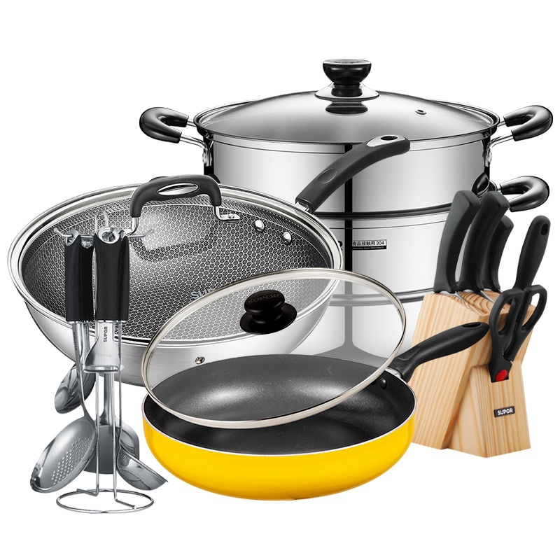 苏泊尔(SUPOR) 炊厨具不粘十五件套装组合