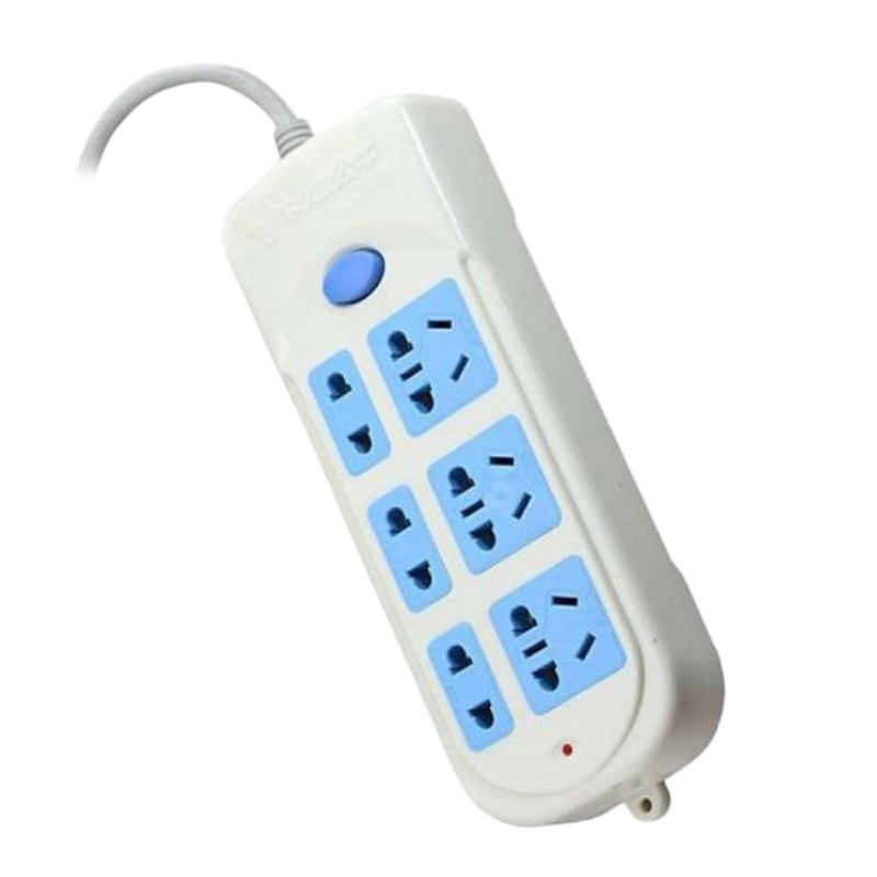 BULL公牛 接线板 6位总控 5米吸塑 新国标 GN-609