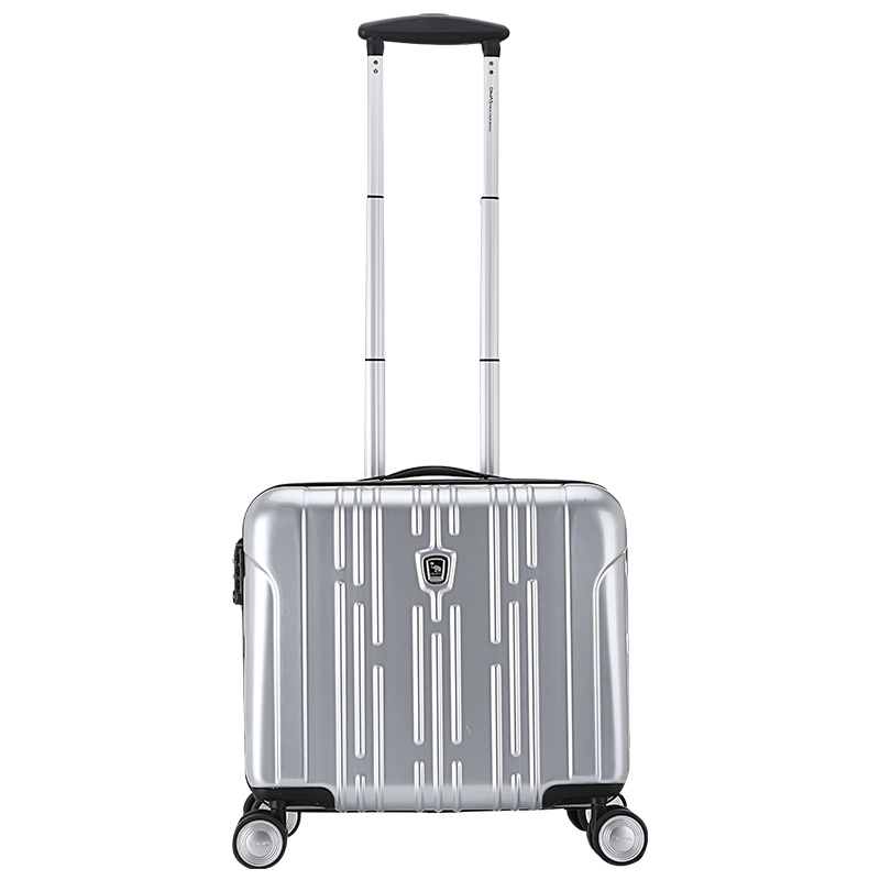 爱华仕(OIWAS)16寸商务行李箱女小型轻便拉杆箱男万向轮拉杆箱密码登机箱PC+ABS