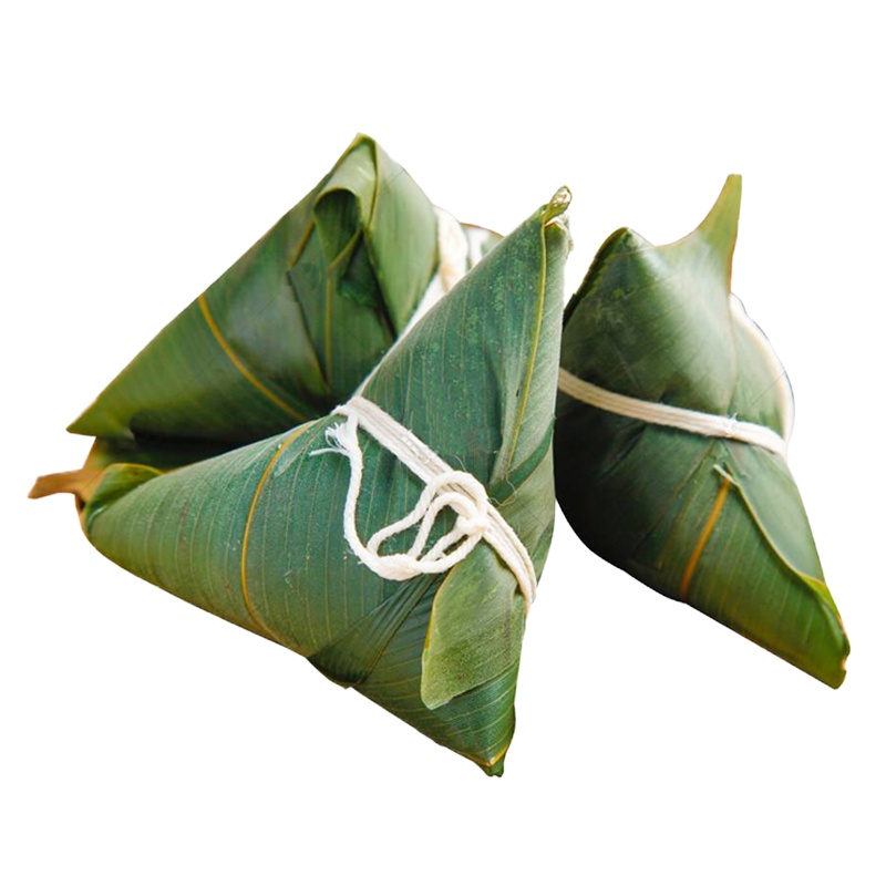 博多客 50个迷你一口粽小粽子水晶白粽子糯米早餐点心原味无馅白米半成品 原味