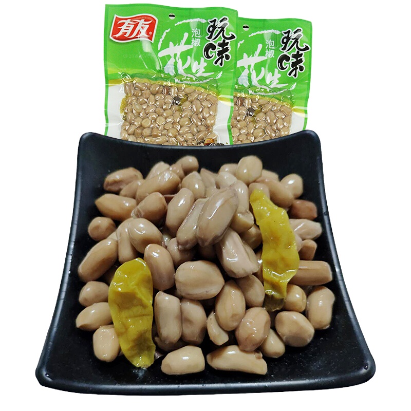 有友 玩味泡椒花生 100g/袋