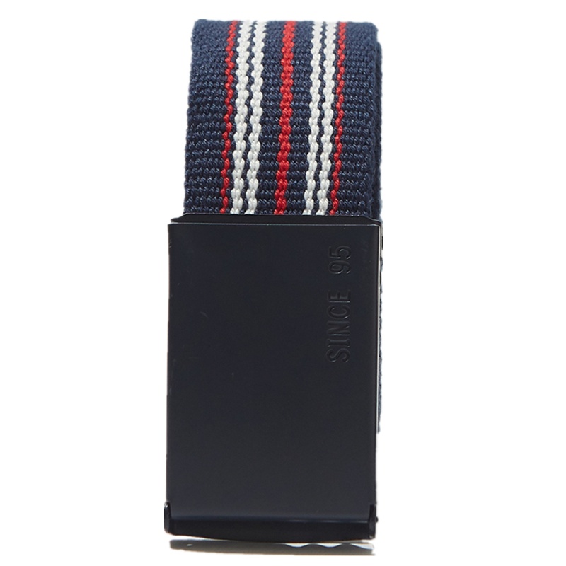 [好货直降:39]美特斯邦威腰带男女情侣休闲条纹腰带