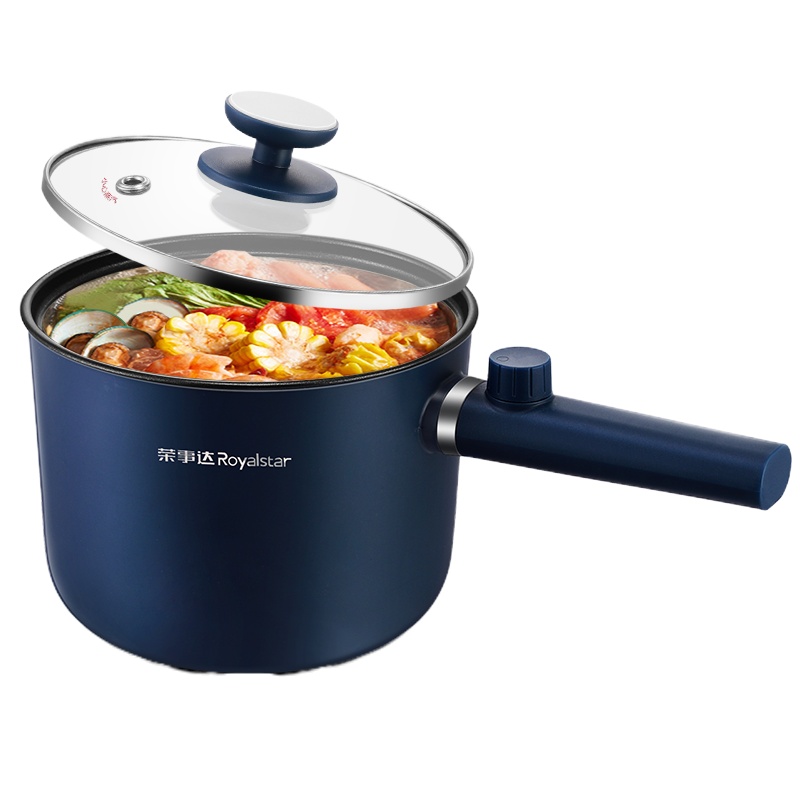 荣事达(Royalstar)DZG1537电煮锅多功能电煮锅家用电热锅学生单人宿舍小锅电蒸锅煮面泡面神器寝室多用小电锅