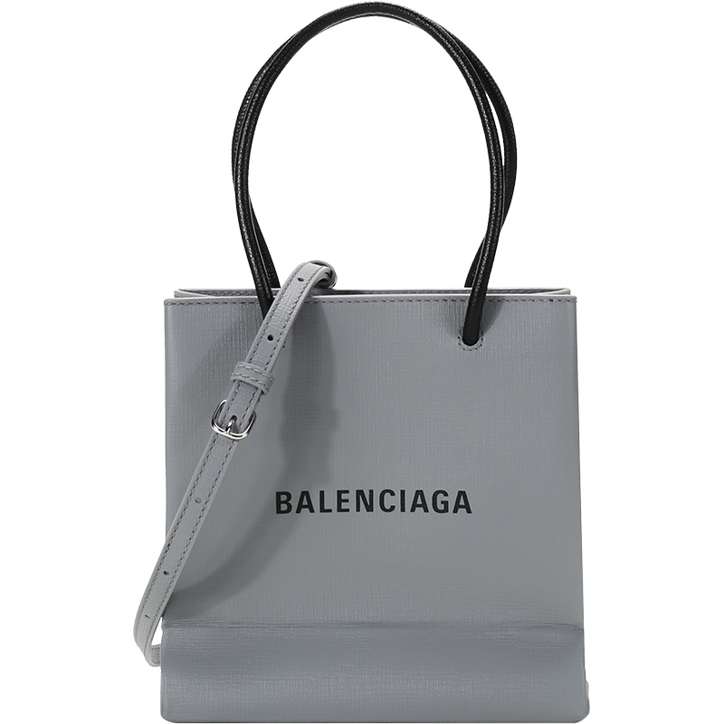 BALENCIAGA 巴黎世家 女士牛皮North South手提单肩斜挎包托特包 597858 0AI2N