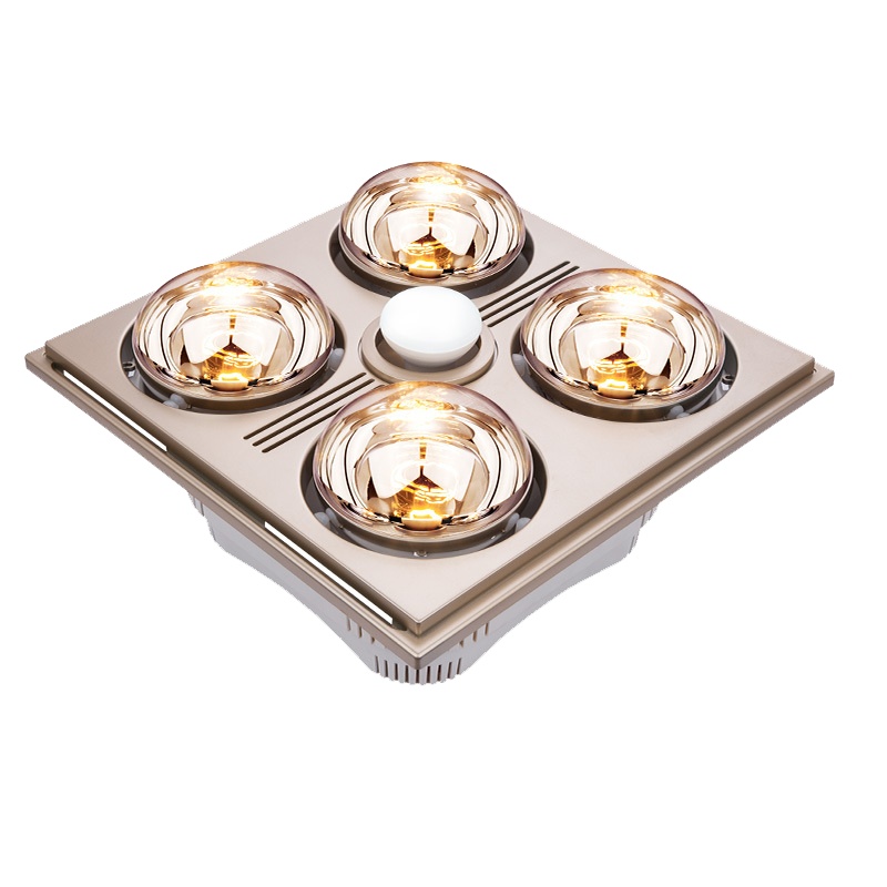 华帝vatti 精选金色方正灯暖浴霸 三合一四灯灯暖 暖风照明排气浴室吊顶 暖风模块10W-10W以上其他 M811