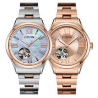 国行 西铁城(CITIZEN)手表 自动机械不锈钢带商务时尚 女表 PC1009-51D/51W/ PC1003-58X