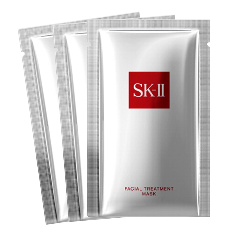 SK-II/SK2 前男友面膜护肤面膜*3 水润清透 盈润透亮 补水舒缓修护 无盒 组合装[倪妮同款]