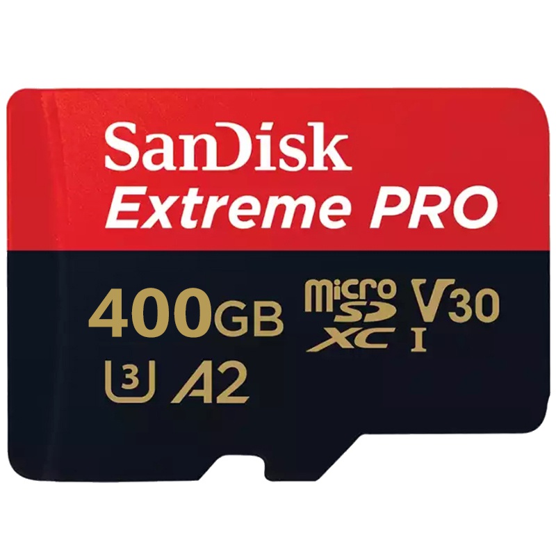 闪迪(Sandisk)400GB TF卡手机内存卡 读170MB/s写90MB/s运动相机无人机存储卡Micro SD卡