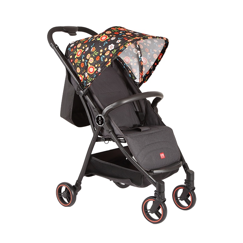 荟智婴儿推车可坐可躺便携式超轻折叠伞车宝宝四轮儿童推车民族风