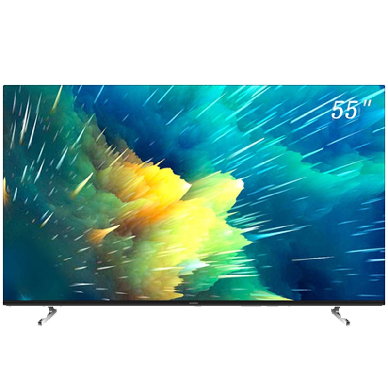 创维(Skyworth)55Q4A 55英寸4K超高清HDR人工智能网络液晶电视机 防蓝光AI电视全面屏