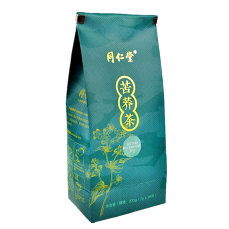 北京同仁堂(TRT) 苦荞茶 袋装 荞麦茶全胚芽全颗粒 苦荞茶273g(7g*39袋)