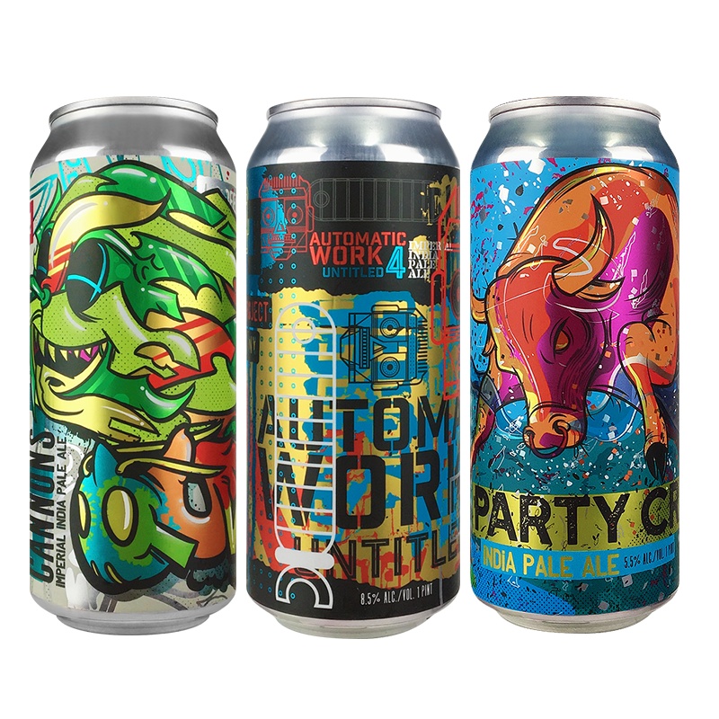 进口啤酒长岛计划派对粉碎机酒花重炮永动机系列帝国浑浊ipA啤酒尖货组合装473ml