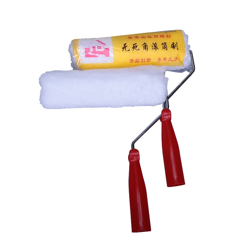 [规格:9寸 滚筒22.5*长28cm 30个装]无死角滚筒刷 油漆墙面乳胶漆涂料滚刷9寸防滑塑柄涤纶刷墙滚筒刷
