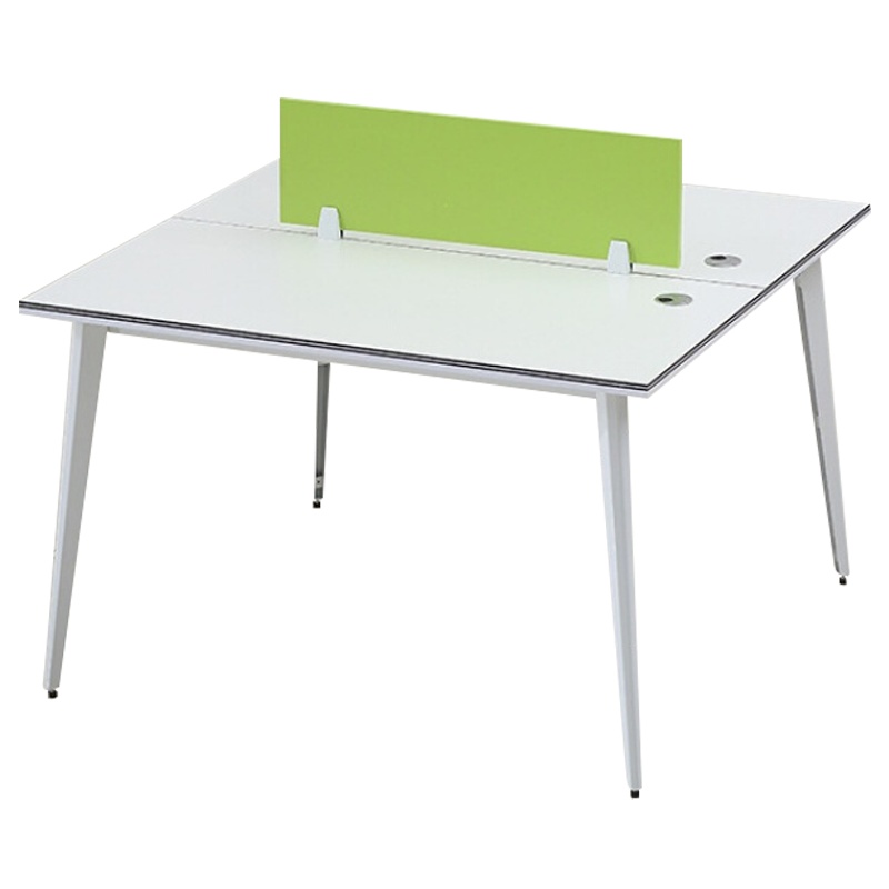 汉诺鑫威办公桌办公室职员桌2/4人办公家具屏风隔断电脑办公桌椅组合[工厂现做 7天内发货]