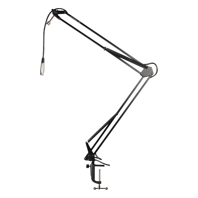 ISK ASD-40 专业万向悬臂支架 带双卡农线 可360旋转 话筒支架 乐器配件