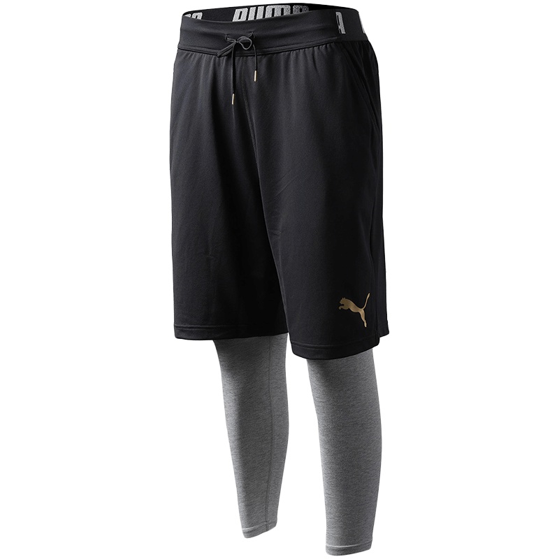 彪马Puma男装运动长裤运动服综合训练 51657401 S 黑色